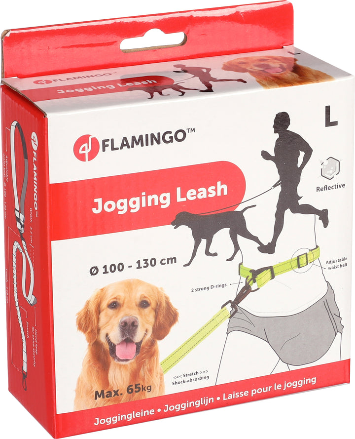Flamingo Jogging Leash Large 100-130cm