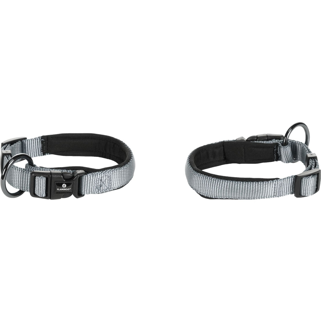 Flamingo Nylon Collar Grey S