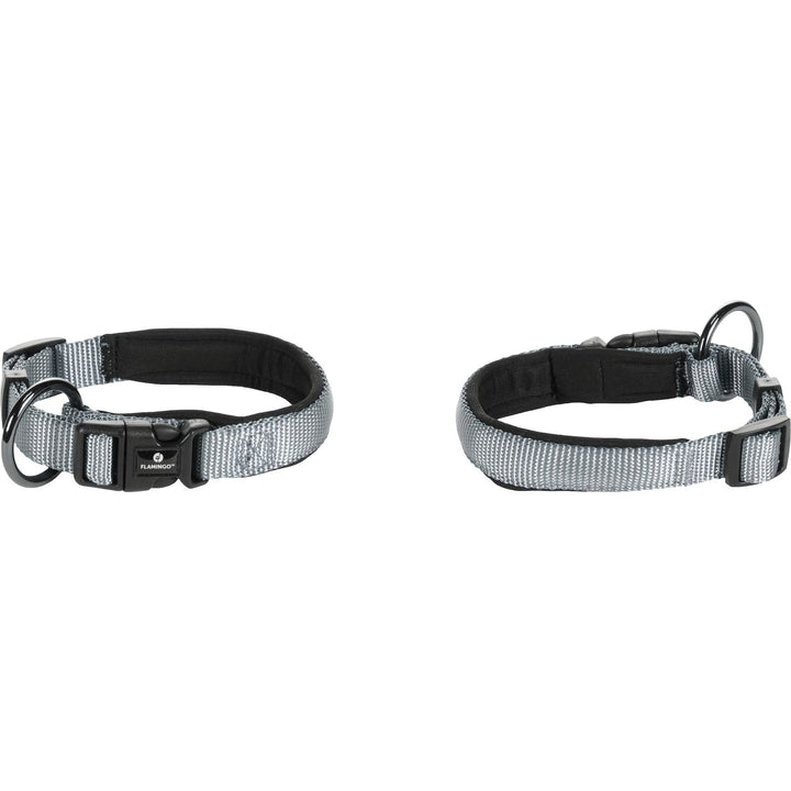 Flamingo Nylon Collar Grey M