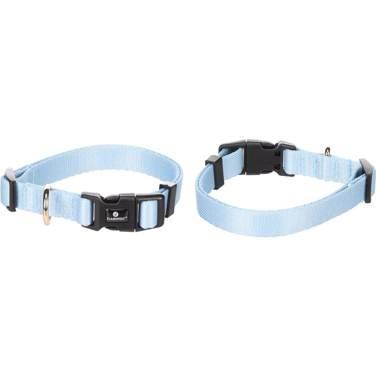 Flamingo Nylon Collar Noekie Blue S
