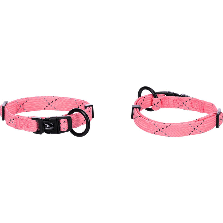 Flamingo Nylon Collar Dolly Pink S