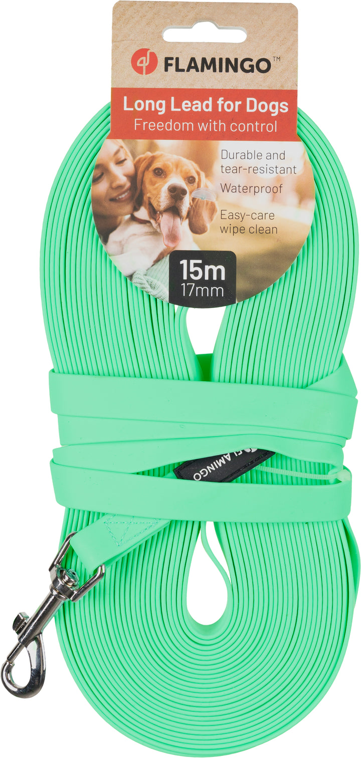 Flamingo Long Lead For Dogs 15m