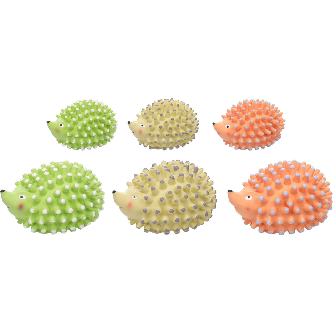 Flamingo Hedgehog Squeaky Latex Toy