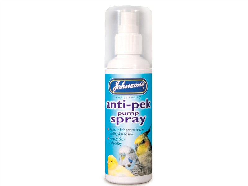 Johnsons Vet Anti-Pek Pump Spray 100ml (Bird)