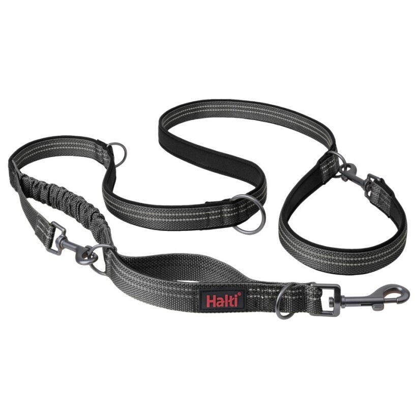 Co. Of Animals Halti Anatomy Multi Lead Grey Small 