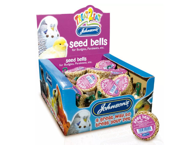 Johnsons Vet Budgie &amp; Parakeet Seed Bells (Bird)