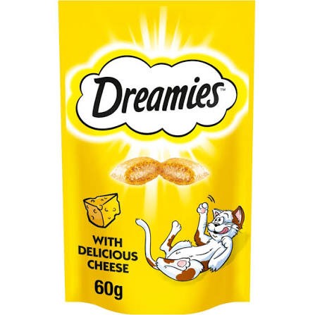 Dreamies Cat Treats Cheese 60g