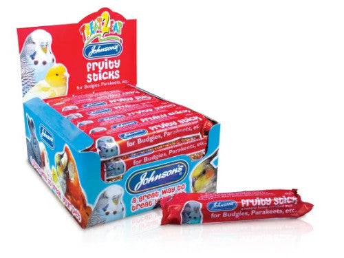 Johnsons Vet Budgie &amp; Parakeet Fruity Sticks (Bird)