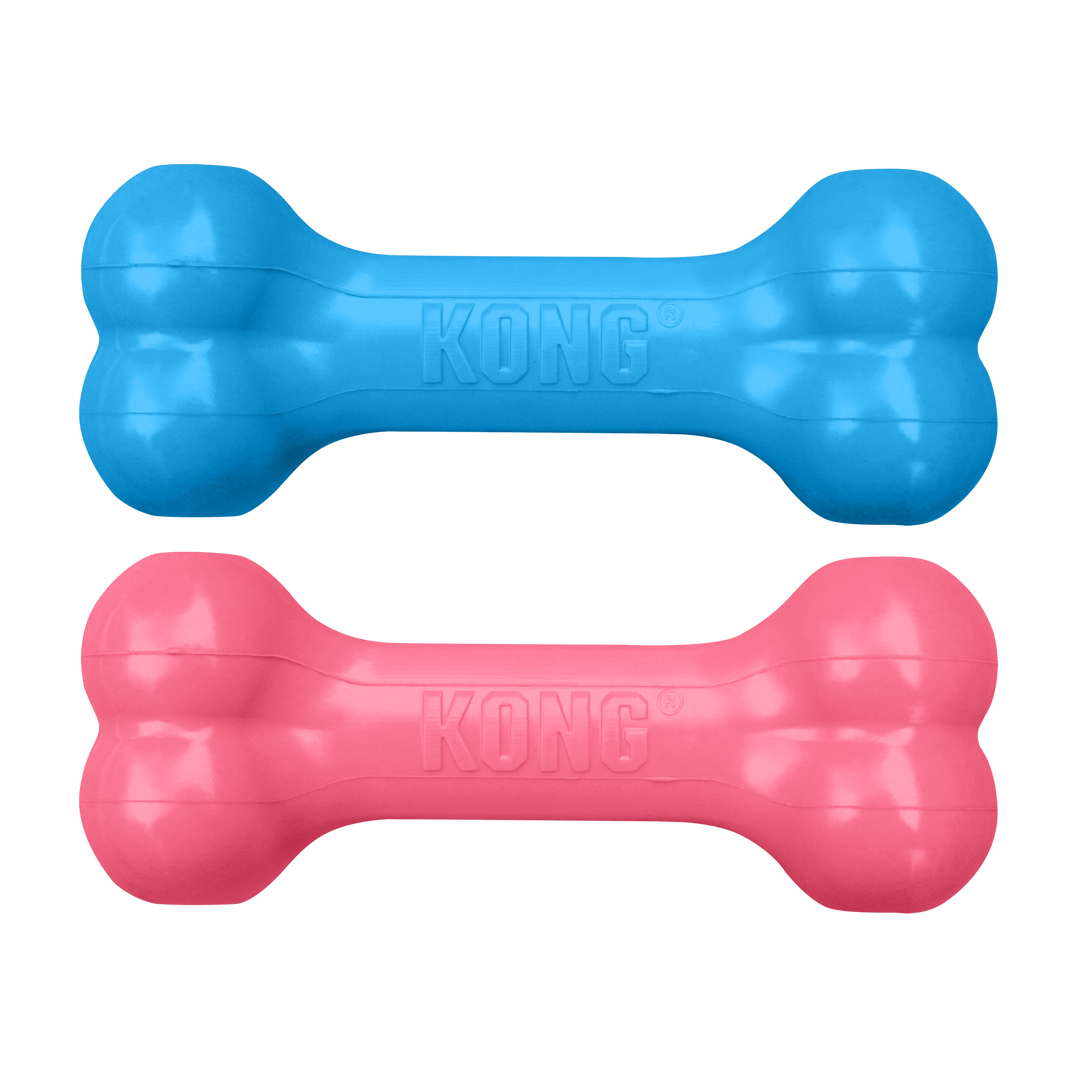 KONG Puppy Goodie Bone Small Pink/Blue Dog Chew Toy