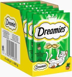 Dreamies Creamy Cat Treats with Catnip 4x10g