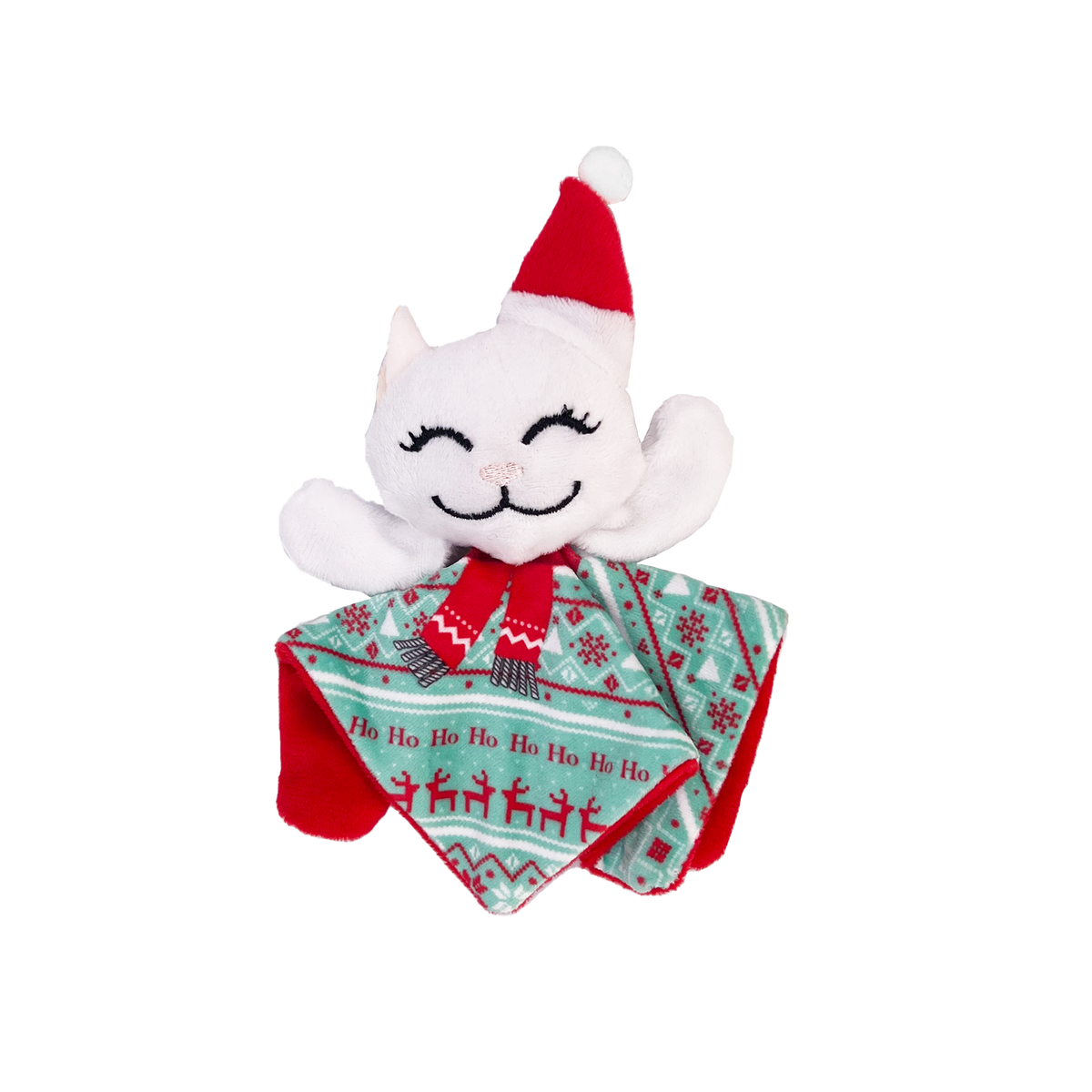 KONG Christmas Holiday Crackles Santa Kitty, view 2