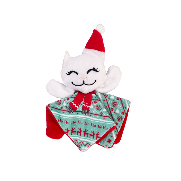 KONG Christmas Holiday Crackles Santa Kitty, view 2