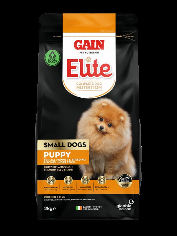 Gain Elite Small Dog Puppy 2kg