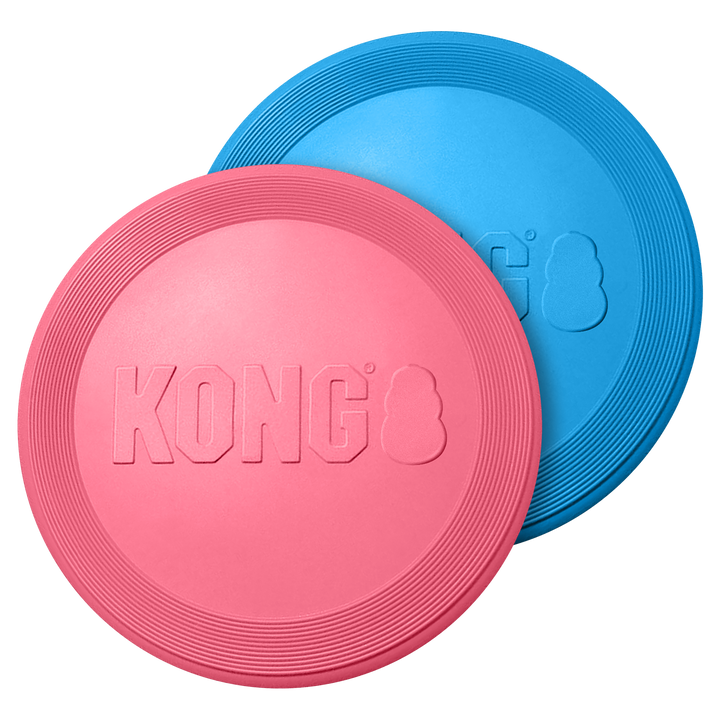 KONG Puppy Flyer Pink/Blue
