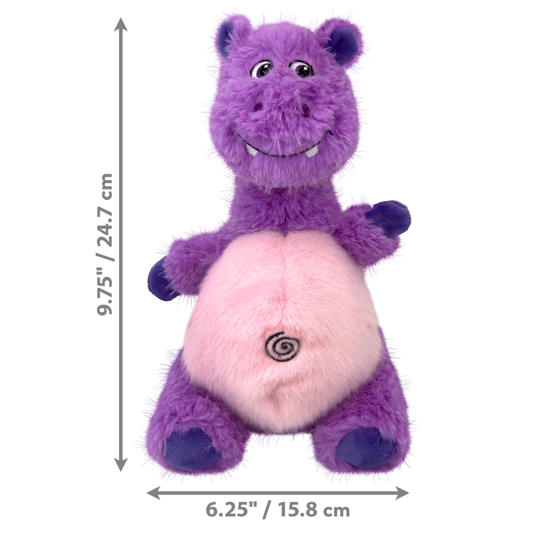KONG Knots Belly Hippo Medium/Large, dimensions