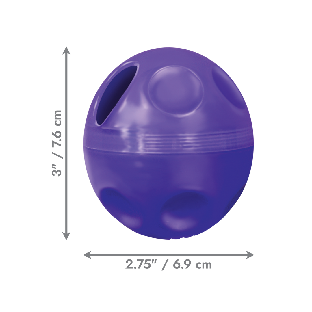 KONG Active Treat Dispensing Ball Cat, dimensions