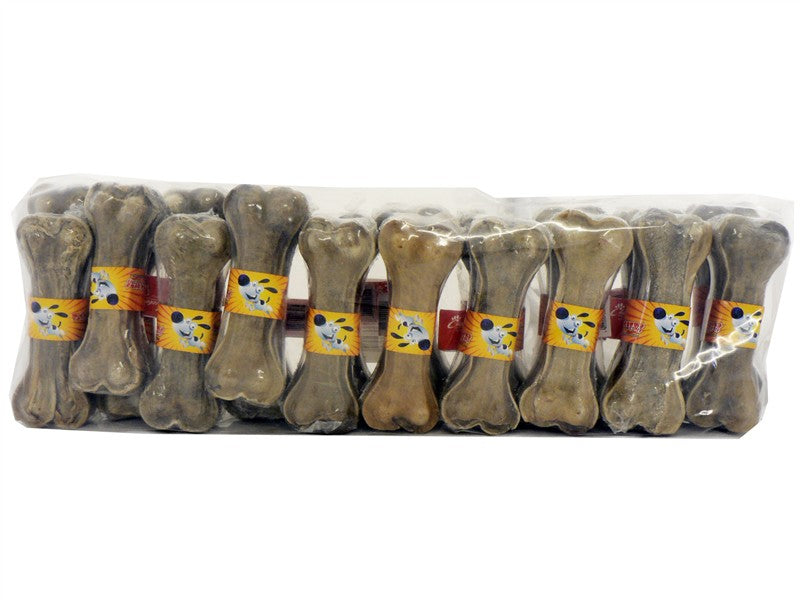 PlaqueBusters Rawhide Knuckle Bone 11cm Dog Treat 