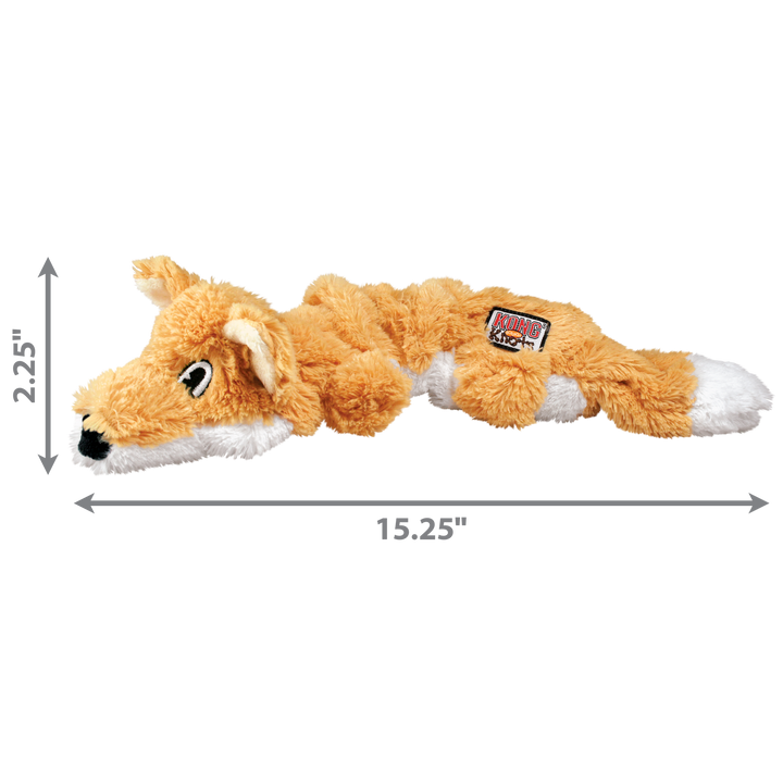 KONG Scrunch Knots Fox Medium/Large, dimensions