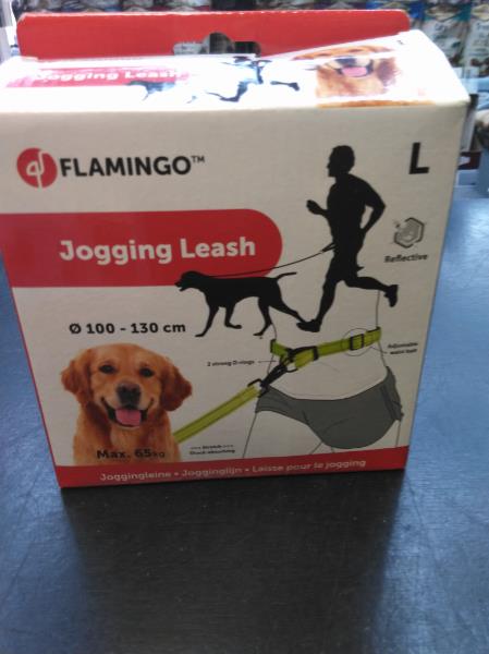 Flamingo Jogging Leash Large 100-130cm