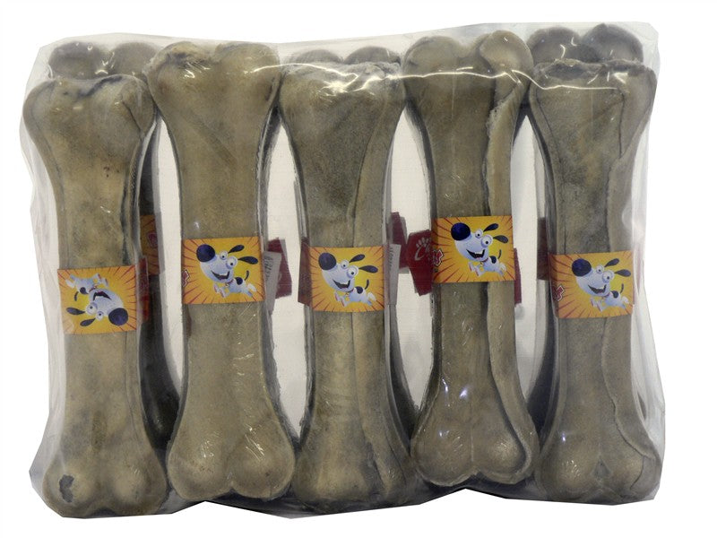 PlaqueBusters rawhide knuckle bone dog chew 15cm