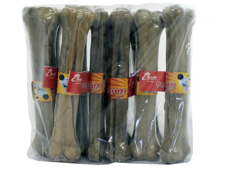 PlaqueBusters Rawhide Knuckle Bone 25cm Dog Treat 
