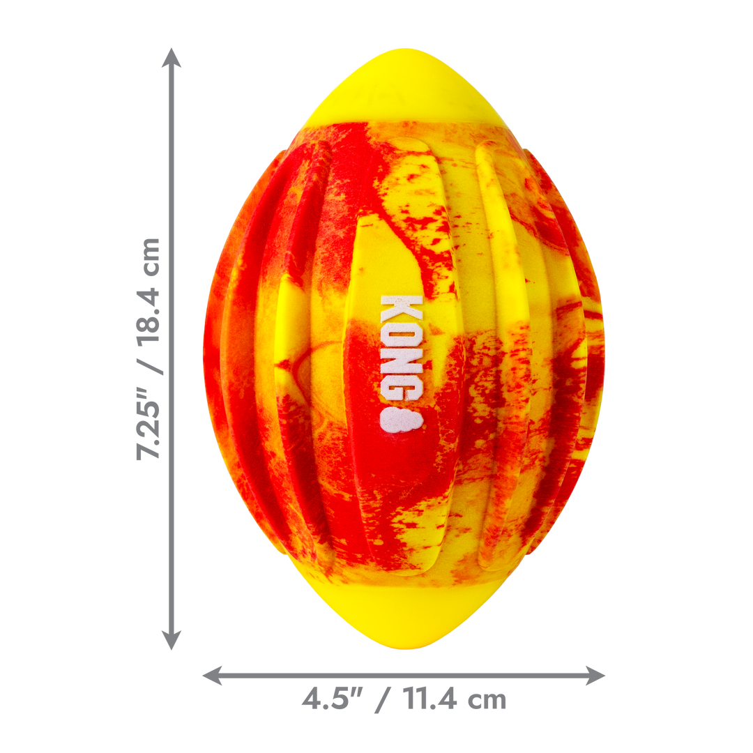 KONG Flexball Sport Football Medium, dimensions