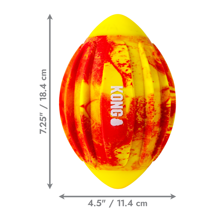 KONG Flexball Sport Football Medium, dimensions
