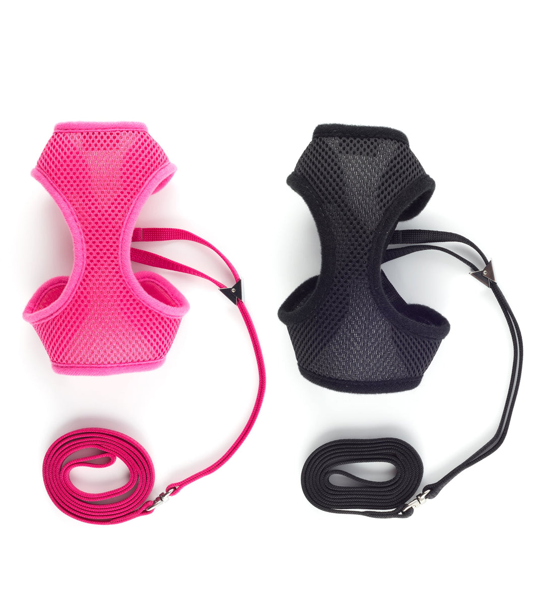 Ancol black cat harness and lead set, small