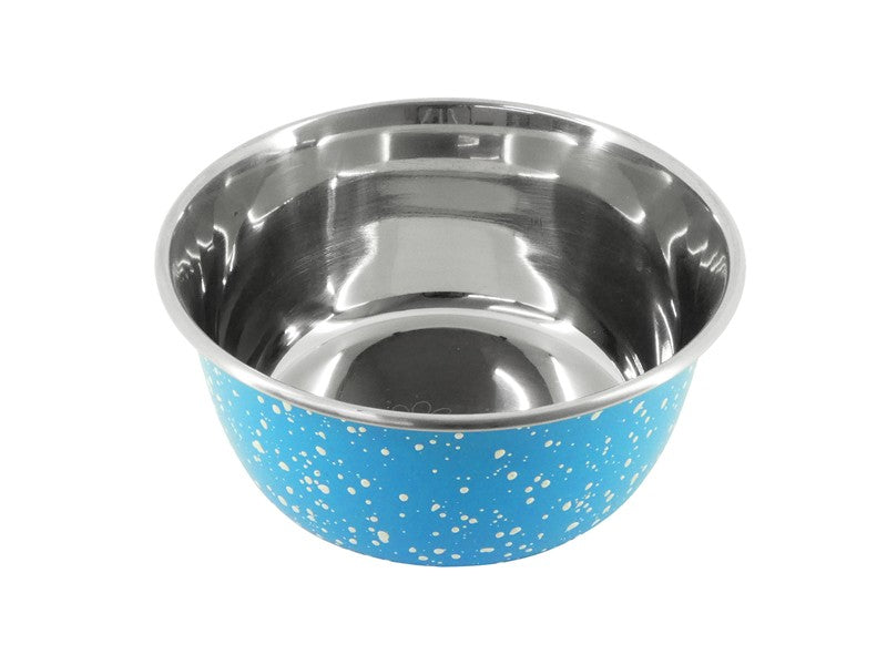 Cheeko Granite Blue Stainless Steel Bowl 860ml (Dog) 
