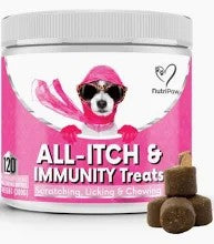 NutriPaw All Itch &amp; Immunity Treats 120s