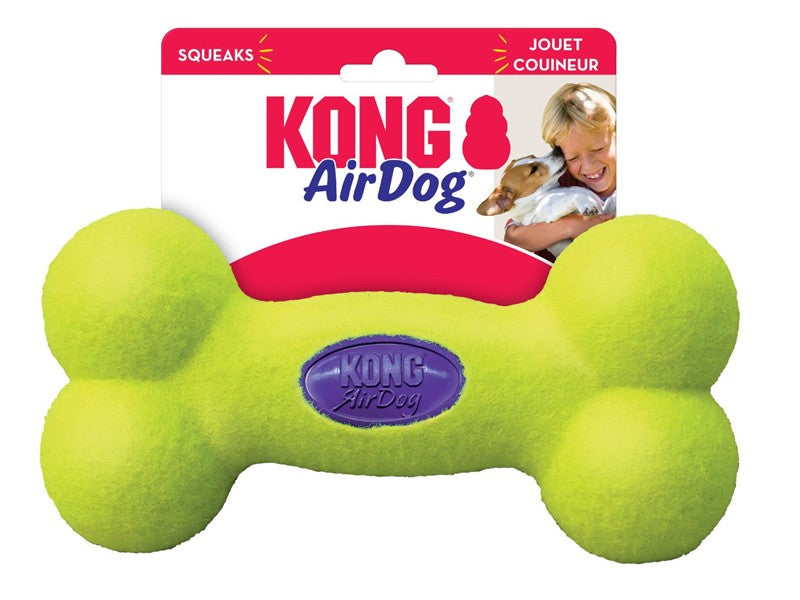 KONG Air Squeaker Bone Large Dog Chew Toy 