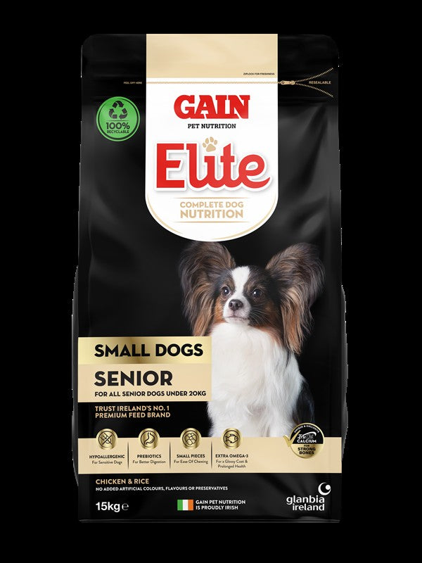 Gain Elite Small Dog Senior 15kg