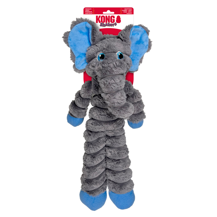 KONG Shakers Crumples Elephant Extra Large, in packaging