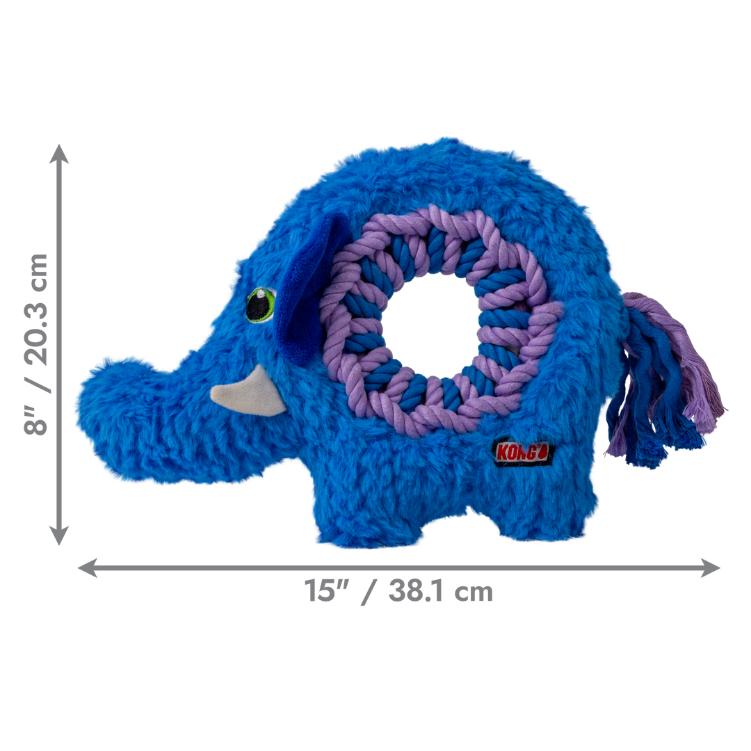 KONG Ringaroos Elephant Medium, dimensions