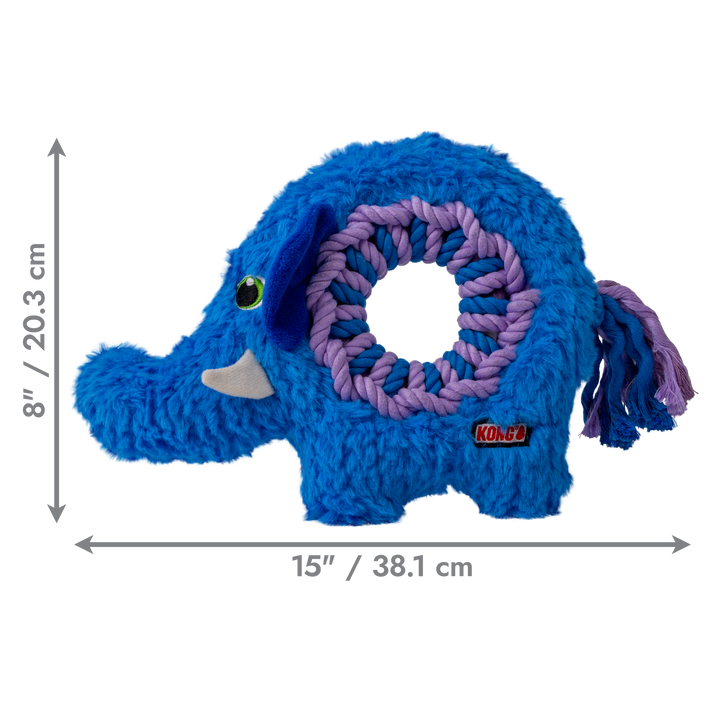 KONG Ringaroos Elephant Medium, dimensions