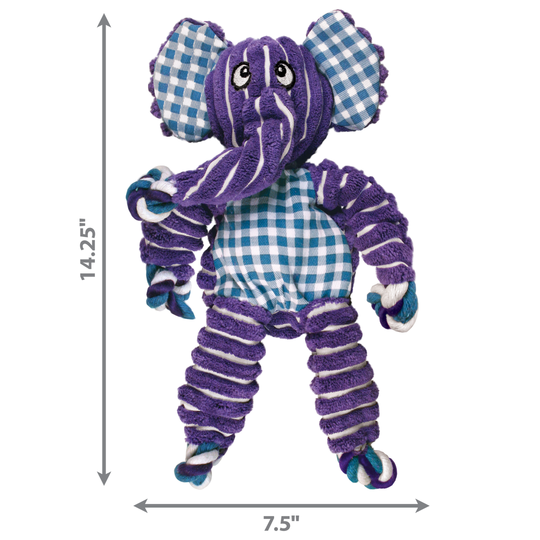 KONG Floppy Knots Elephant Medium/Large, dimensions