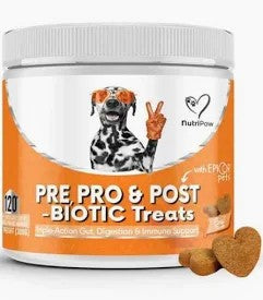 NutriPaw Pre Pro &amp; Post Biotic Treat 120s
