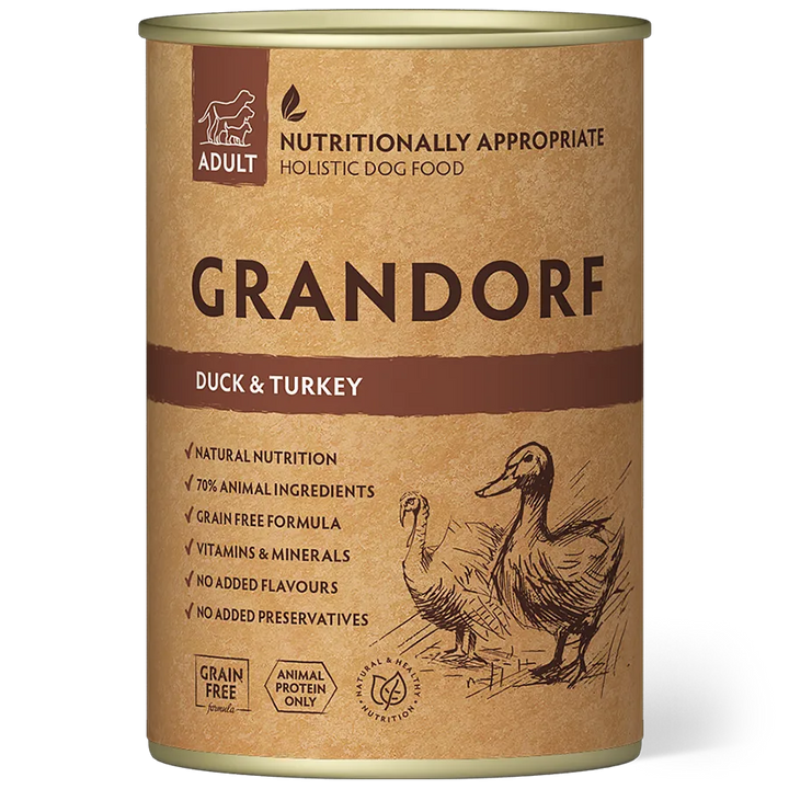 Grandorf Adult Duck and Turkey 400g Tin