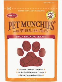Pet Munchies Duck Training Treats 50g Dog Treat 