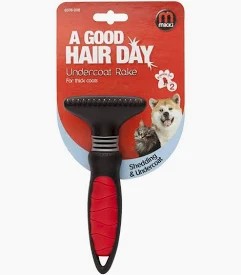 Mikki Anti Tangle UnderCoat Rake For Thick Coats Large