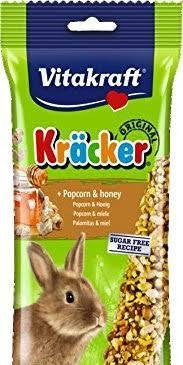 Vitakraft Popcorn &amp; honey Rabbit Treat 112g