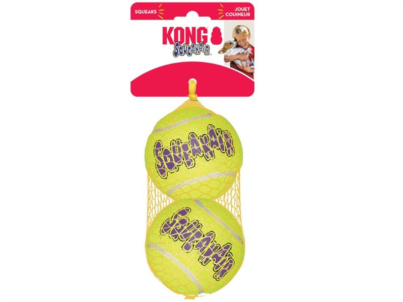 KONG Air Sq Tennis Ball Large (NETX2) (Dog) 