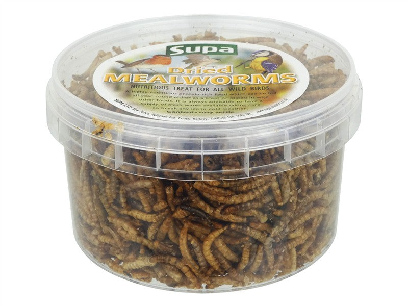 Supa Dried Mealworms 500ml (Bird)
