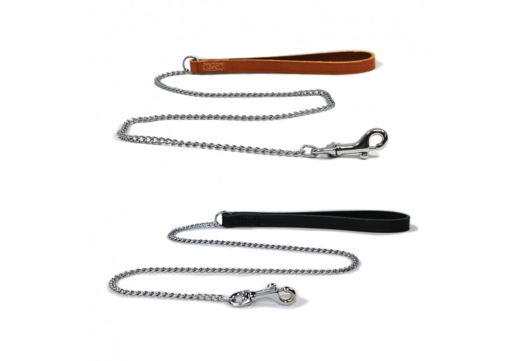Ancol Fine Chain Lead Black 36