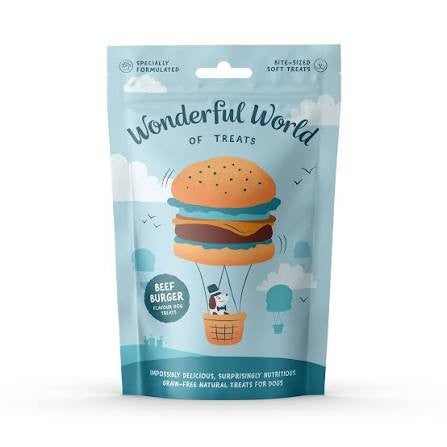 WWOT BURGERS - BEEF BURGER TREATS 50G