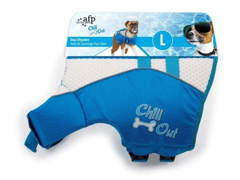 AllforPaws Chill Out Dog Life Jacket Large