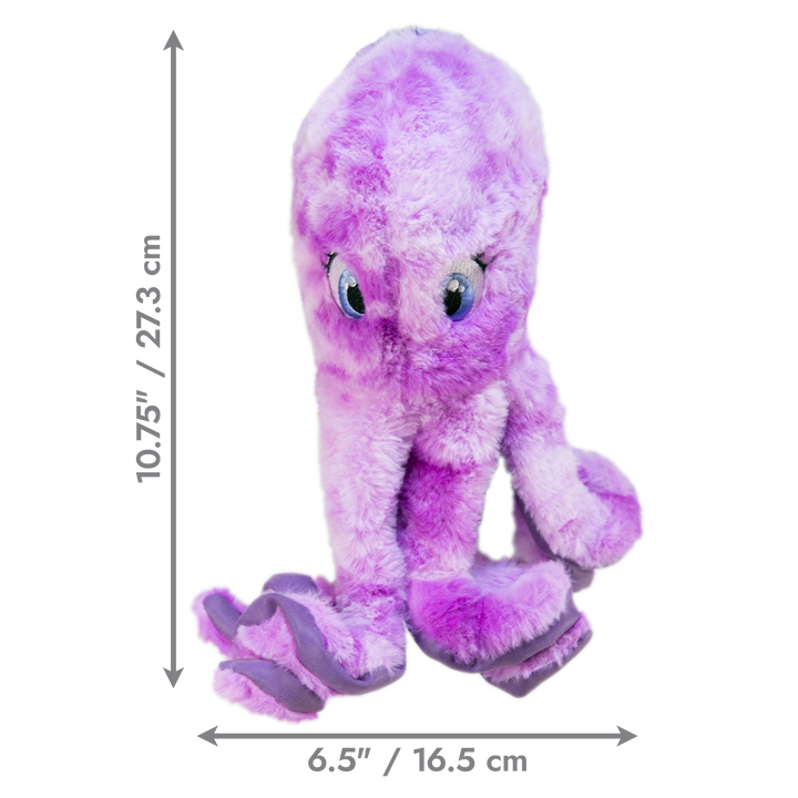 KONG Softseas Octopus Large Dog Toy, dimensions