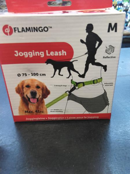 Flamingo Jogging Leash Medium 75-100