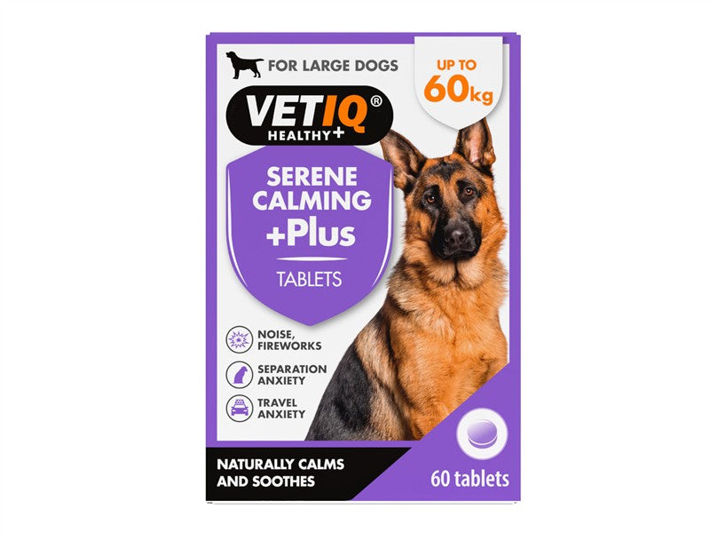 Vetiq Serene Calming Plus 60 Tablets 