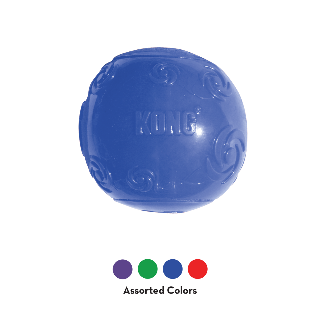 KONG Large Squeezz Ball, assorted colours